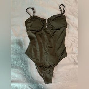 Onia Black One-Piece Swimsuit